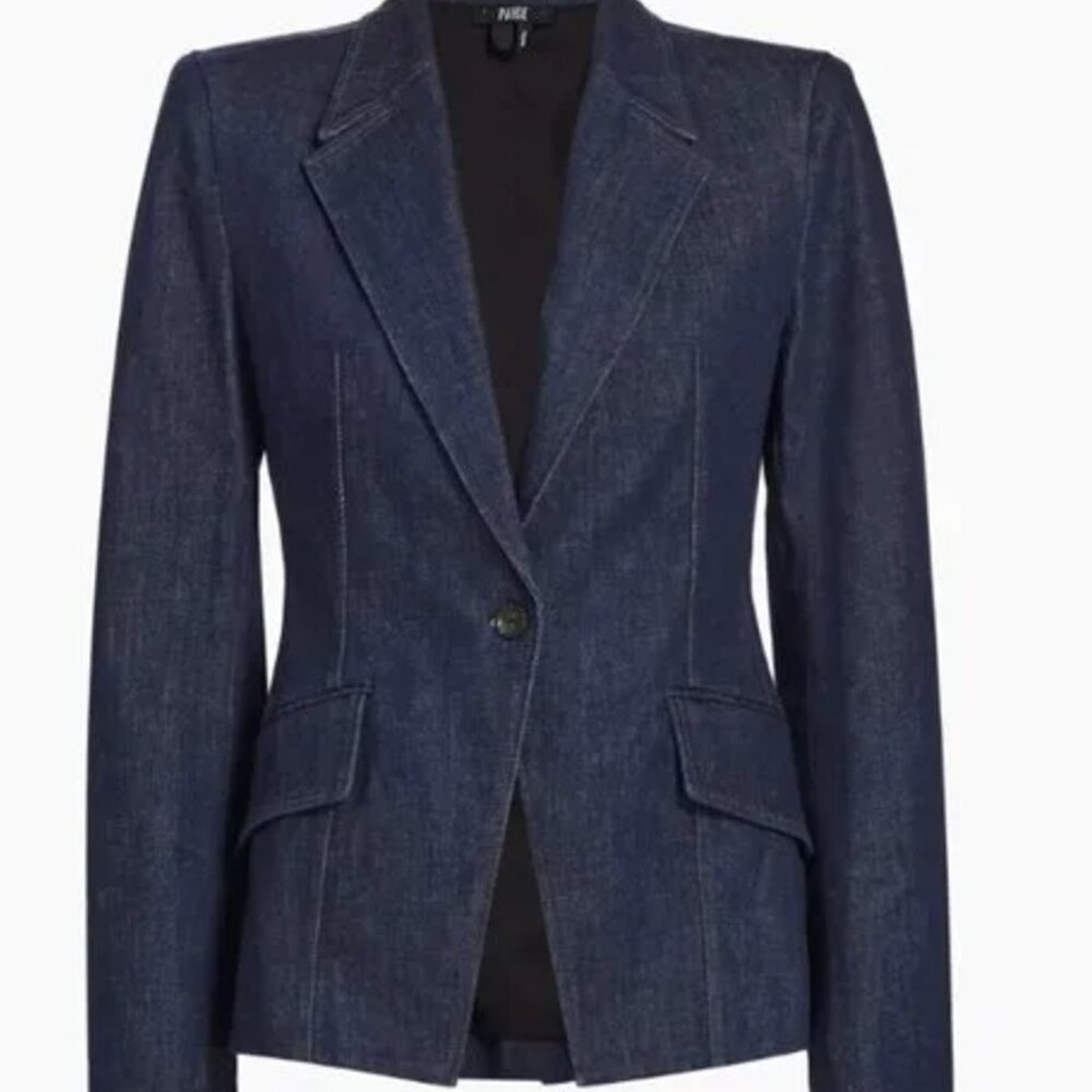 Paige Carmen Denim Blazer - Size XL - NWT